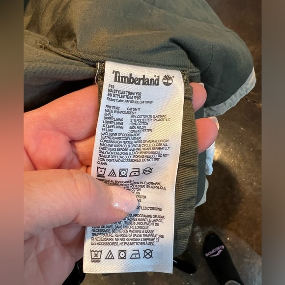 NWOT Timberland men’s heavy winter jacket size XL - Picture 3 of 6